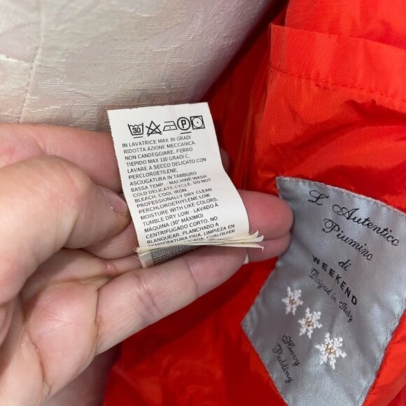 Max Mara Weekend Fur Hooded Jacket Womens Size 6 Detachable Belted Zipper Snaps - Picture 11 of 12